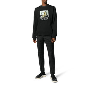 Kenzo Tiger Mountain Crewneck Black Sweatshirt Mens Medium